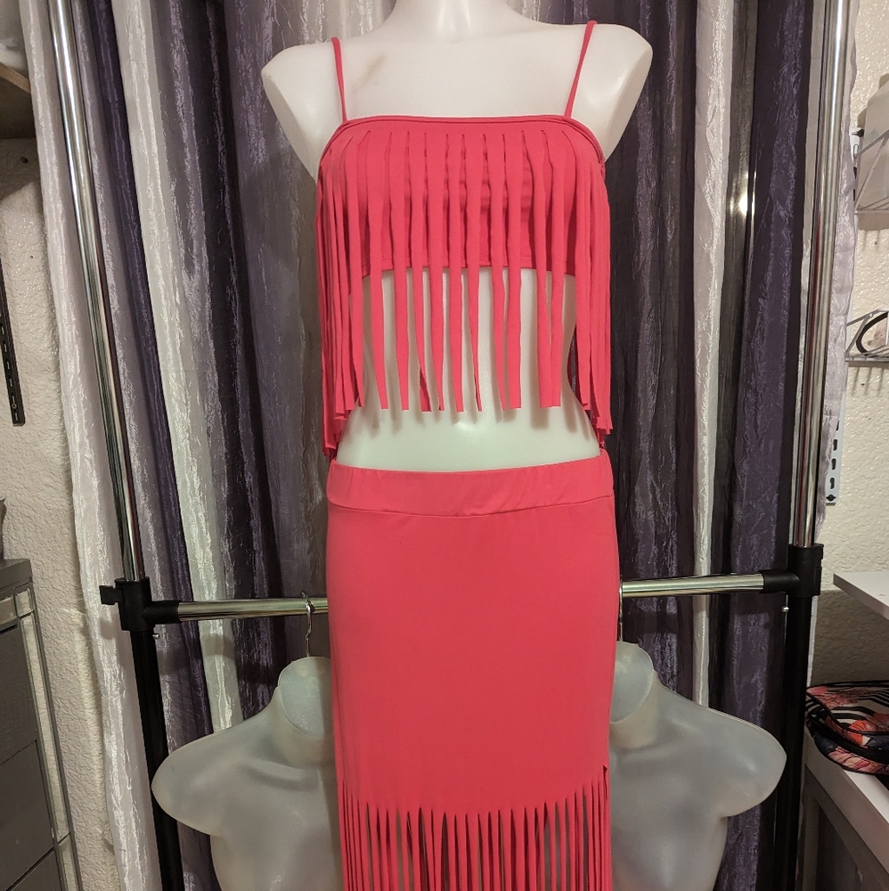 COPY - 2 piece skirt and crop top set